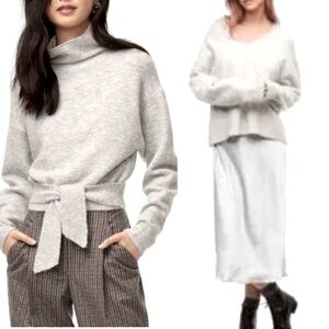 Aritza Wool Alpaca Spandex Blend Sweaters Size L